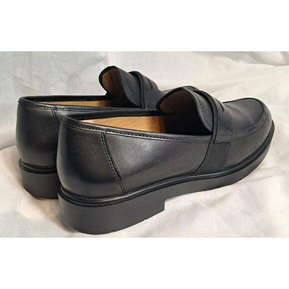 Geox Women's D16QRD Black Loafer Size EUR 42, US 11.5 NEW - Picture 5 of 12